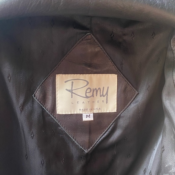 Remy Leather Jacket - Picture 4 of 5